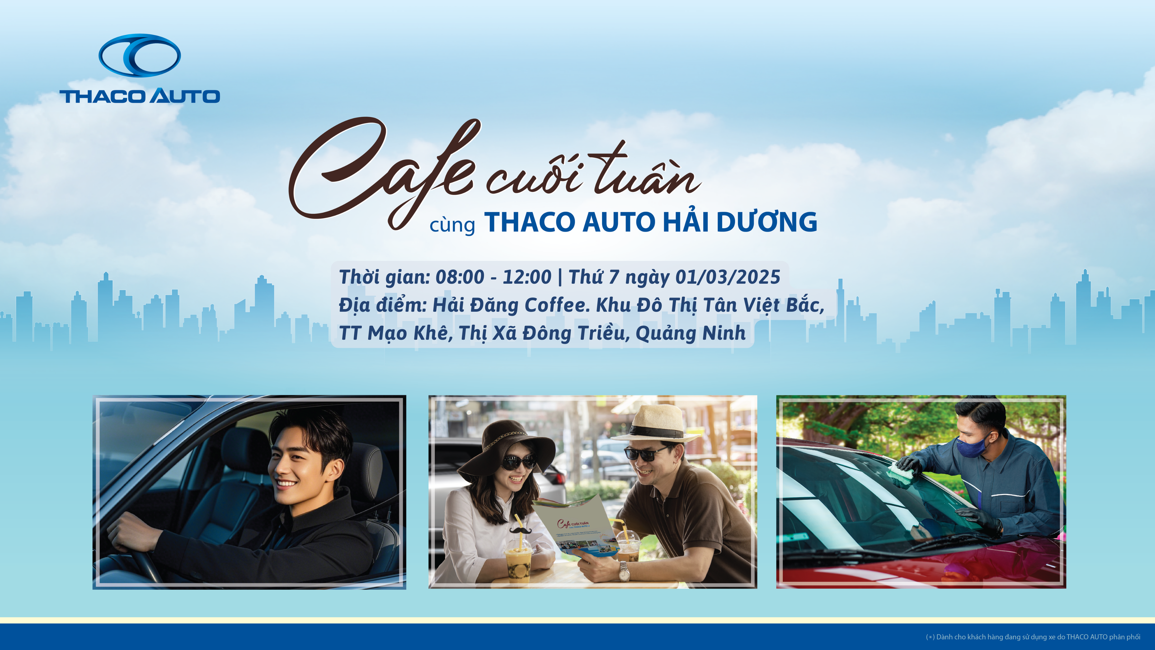 HẸN CAFÉ CUỐI TUẦN CÙNG THACO AUTO HẢI DƯƠNG TẠI MẠO KHÊ, ĐÔNG TRIỀU