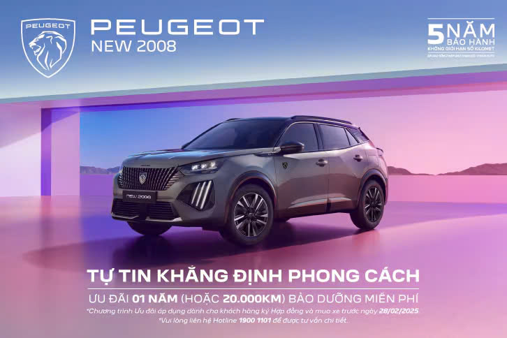 THACO AUTO HẢI DƯƠNG RA MẮT NEW PEUGEOT 2008 – BỨT PHÁ PHONG CÁCH, DẪN LỐI XU HƯỚNG